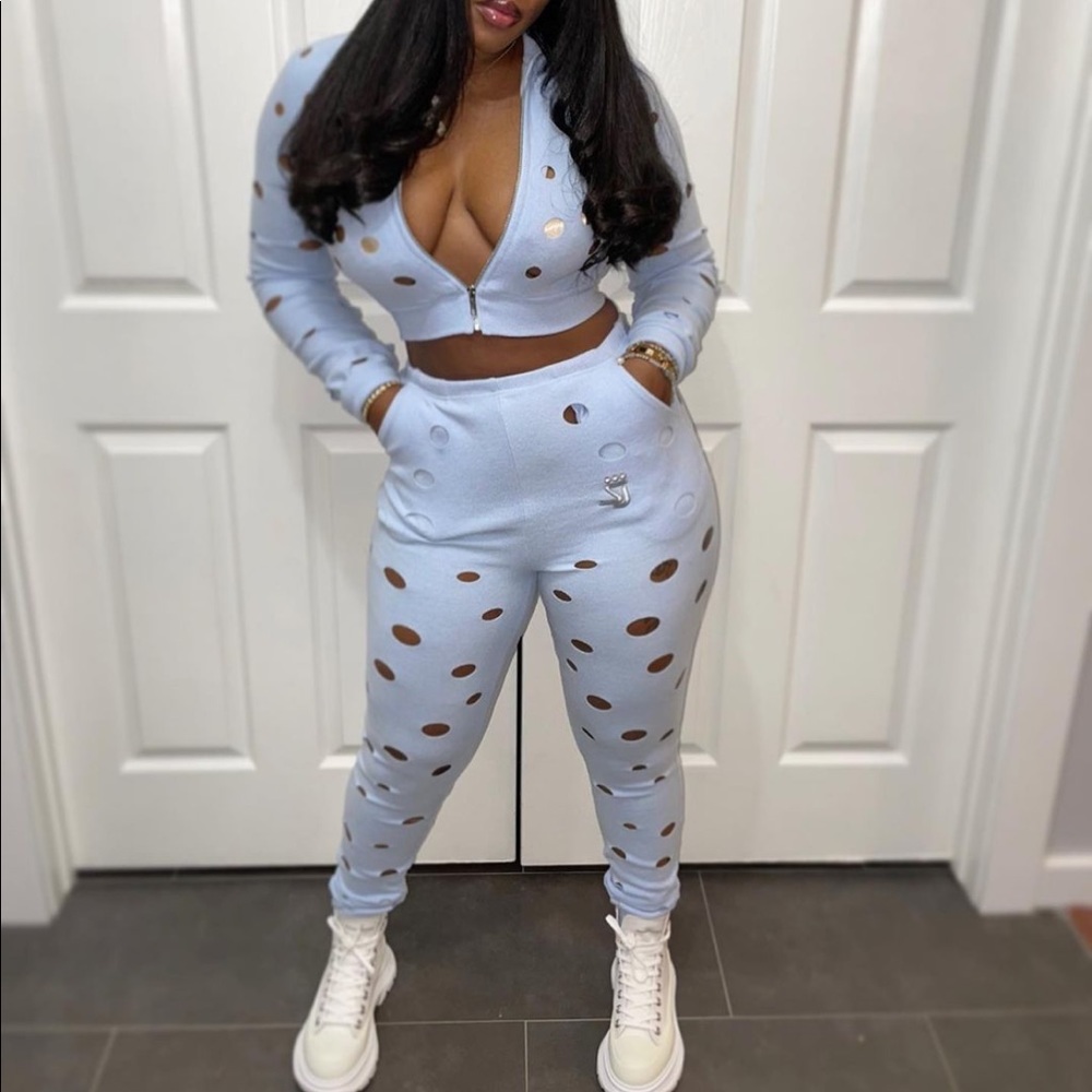 Two piece jogger set